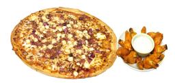 Gourmet Pizza & 12 wings